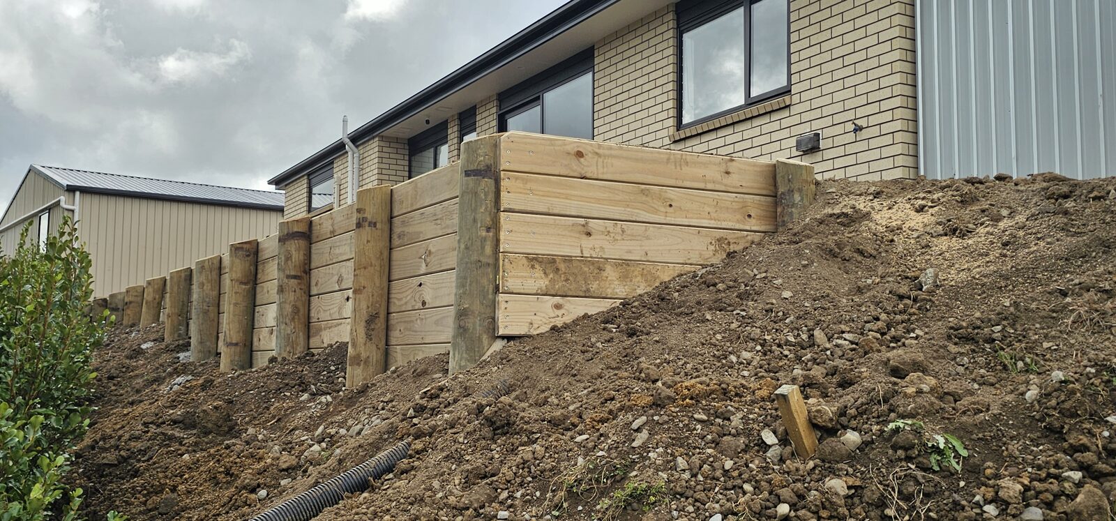 Timber Retaining Walls